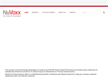 Tablet Screenshot of nuvoxx.ca